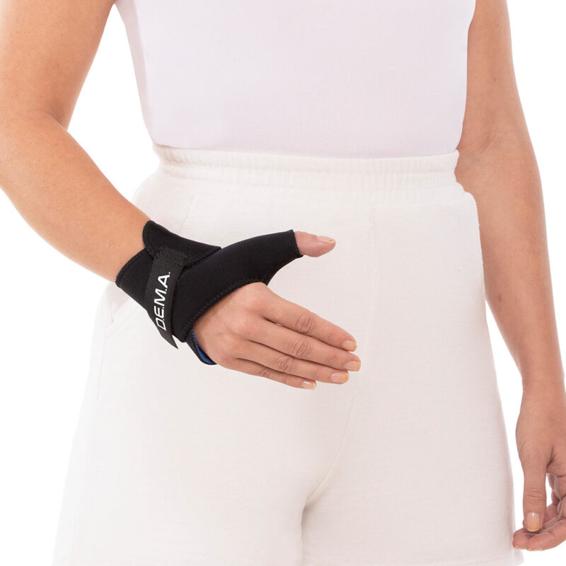 Muñequera boomerang de neoprene