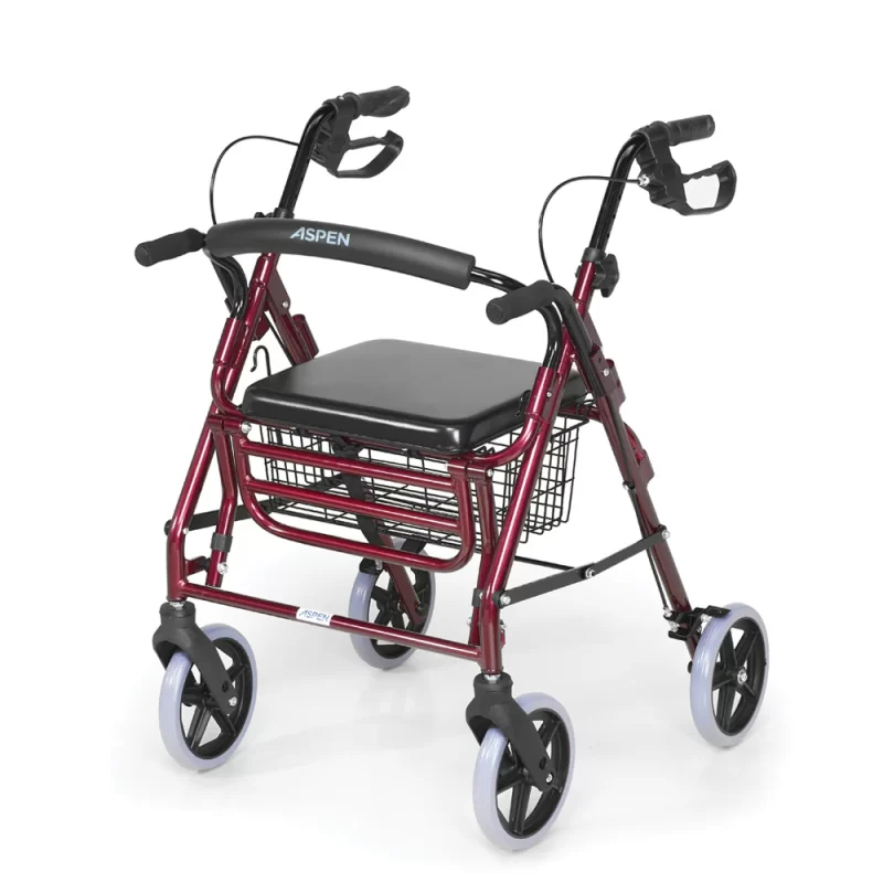 ANDADOR ROLLATOR DE ALUMINIO