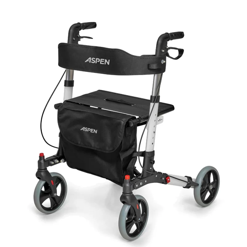 Andador Rollator de aluminio plegable moderno