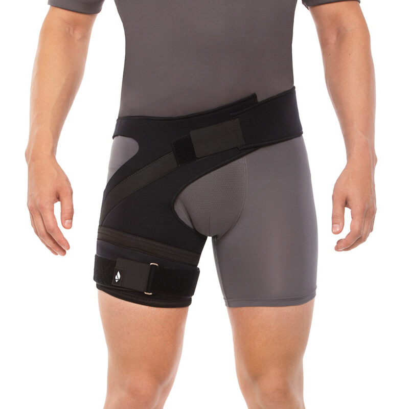 Soporte de cadera antideslizante para prótesis ortopédicas