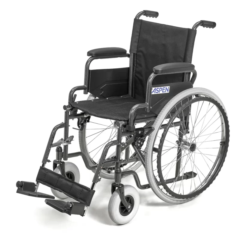 SILLA DE RUEDAS DESMONTABLE 17" 60/20 43cm