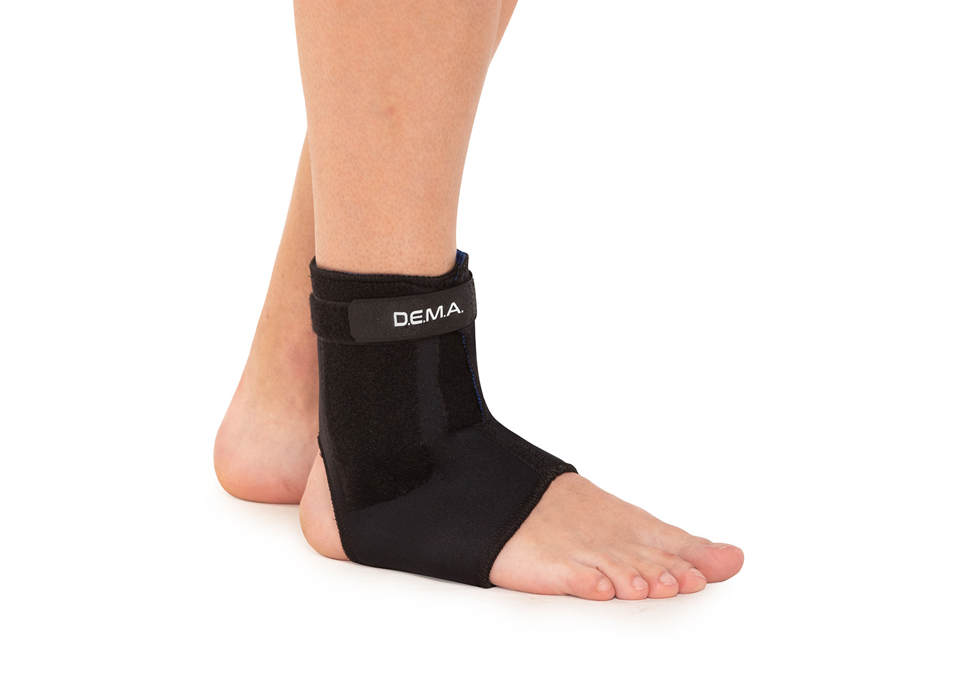 Tobillera con varilla rígida de neoprene