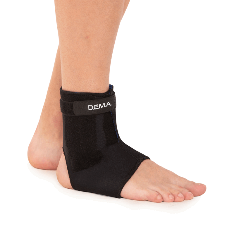 Tobillera con varilla flexible de neoprene