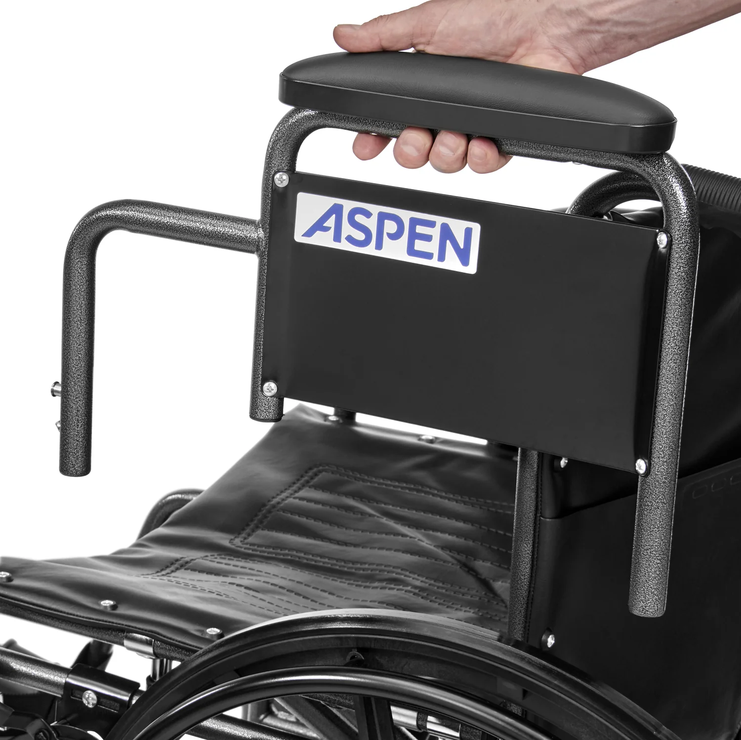 SILLA DE RUEDAS MANUAL DESMONTABLE SUPER REFORZADA 55CM 22" - Image 3