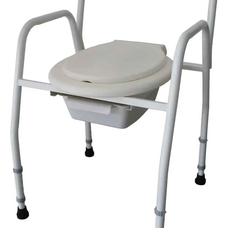 Eleva Inodoro Portátil Elevador Regulable con respaldo